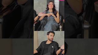 kaffara drama cast laiba and Ali interview ytshorts love pakistanitvshow funny youtubeshorts [upl. by Bradlee]