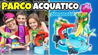 GIOCHIAMO AL PARCO ACQUATICO PLAYMOBIL Avventure Divertenti con lAcqua [upl. by Hallock]