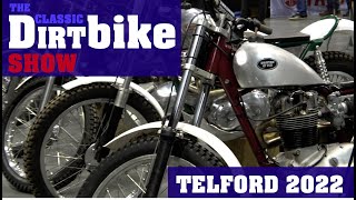 Classic Dirtbike Show Telford 2022 Trials Bikes [upl. by Badr]