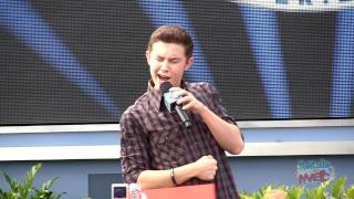 American Idol Scotty McCreery sings quotI Love You This Bigquot at Disney World [upl. by Danielle]