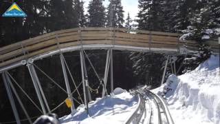 Eine Fahrt mit dem Familien Coaster Schneisenfeger [upl. by Anitak]