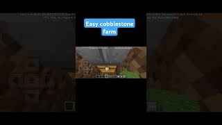 Easy cobblestone farmNinetygamer short [upl. by Musetta782]