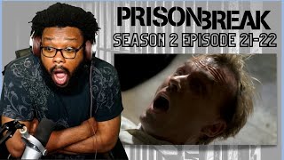 PRISON BREAK SEASON 2 EPISODE 21  22 REACTION  quotSonaquot [upl. by Goldshell]