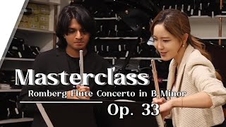 Masterclass Romberg Flute Concerto in B Minor Op33 [upl. by Ahsikam]