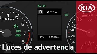 Conoce los colores de la luz de advertencia de tu KIA  KIA MOTORS MÉXICO [upl. by Dilahk]