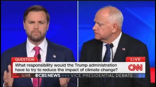 Vice Presidential Candidate EMBARRASSED in Debate by SIMPLE Question [upl. by Budd692]