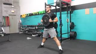 Lateral Squat With Plate Reach [upl. by Landa]