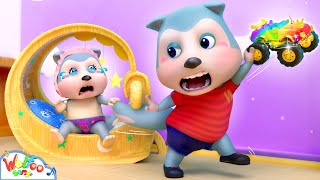 No No My Mom is a Baby ❗ Baby Care Song  Family Song  Wolfoo Kids Songs [upl. by Victoir128]