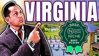 TOP 10 Best Places To Live In Northern Virginia  Suburbs Edition 2023 [upl. by Annorah116]