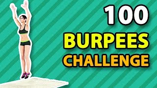 100 Burpees Challenge With 1 Minute Break for Each 20 Burpees [upl. by Aimerej345]