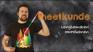 Meetkunde lengtematen omrekenen [upl. by Noseyt]