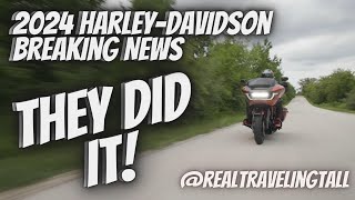 They did it New 2024 HarleyDavidson Breaking News [upl. by Ieluuk]