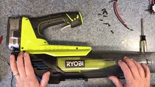 Ryobi 18V Blower P21081 low power [upl. by Inait]