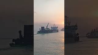 HOPPER DREDGER VESSEL trending vessel youtubeshorts ship offshorevessel [upl. by Oruam]