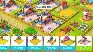 SPACE COW HOME  FarmVille 3  Farm Animals Gameplay HD [upl. by Bethanne]