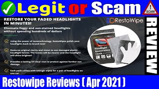 Restowipe Reviews April 2021 Want To Know Its Legitimacy Watch Now  DodBuzz [upl. by Nitniuq]