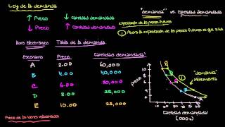 Cambios esperados en el precio futuro y la demanda [upl. by Rodd]