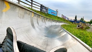 Swadlincote Snowsports Centre Toboggan Vlog 17th October 2021 [upl. by Elagibba705]