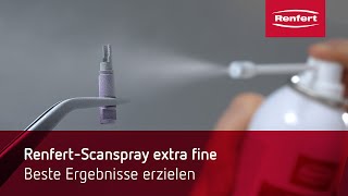 RenfertScanspray extra fine  richtig Sprühen [upl. by Giule]