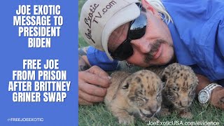 Joe Exotic message to President Biden [upl. by Amar858]