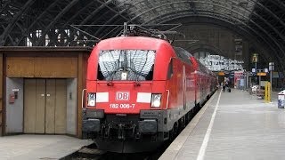 A lipcsei főpályaudvar  The main railway station of Leipzig [upl. by Hildagard]