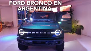 FORD BRONCO SE INICIÓ LA PREVENTA EN ARGENTINA ENTREGAS EN MAYO ¿CUÁL ES SU PRECIO [upl. by Arem]