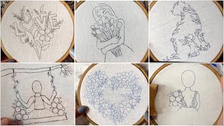 Embroidery compilation  Embroidery video  Embroidery for Beginners  Let’s Explore [upl. by Rosecan353]