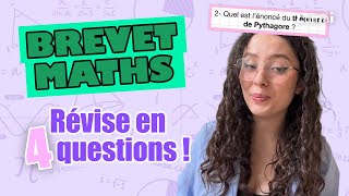 Brevet maths  fais le quiz [upl. by Armillia]