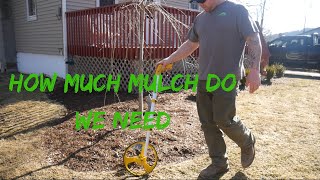 Easiest Way To Measure A Mulch Job [upl. by Eirb]