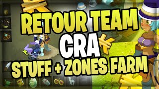 LE RETOUR DE LA TEAM CRA FARM  STUFF PVM  FULL XP ET KAMAS [upl. by Peadar]