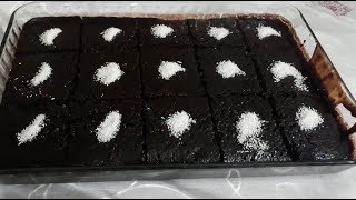 BOL SOSLU BROWNİ TADINDA ISLAK KEK TARİFİ😋📣📣 [upl. by Etterrag]