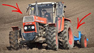 Koniec orki u Maćka ✔ Zetor dostaje po garach  problemy z podnośnikiem [upl. by Roswald]