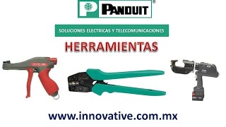 Herramientas Panduit para MRO OEM industria electrica electromecanica automatizacion telecom [upl. by Lap]