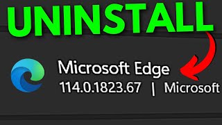 How to Uninstall Microsoft Edge Browser Windows 1011 Tutorial 2023 [upl. by Hanfurd]