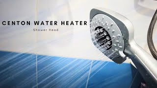 CENTON Water Heater Shower Head Handset amp Hose Unboxing [upl. by Hadeehsar316]