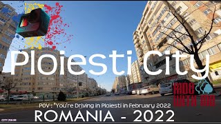 Cruising Through Ploiesti in 4K A Virtual Experience [upl. by Innaig]