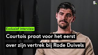 Thibaut Courtois praat over Rode Duivels en past voor EK quotTijd om mijn verhaal te doenquot [upl. by Arotal]