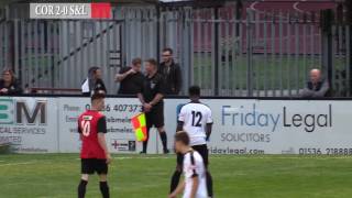 CTTV Highlights Corby Town 50 Stewarts amp Lloyds Corby [upl. by Gnaw578]