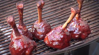 Chipotle Cherry Chicken Recipe On the Weber [upl. by Dominga327]