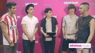 Union J Interview Backstage at Blinkbox Music UK Live [upl. by Reamonn]