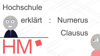 Hochschule erklärt Numerus Clausus und Grenznote [upl. by Riker]