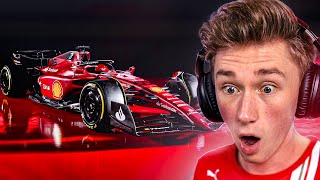 Ferrari 2022 Formula 1 Car Reveal Reaction [upl. by Gnik]