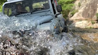 RC  Defender D90 KAHN Offroad Trail22 8 [upl. by Ainafetse]