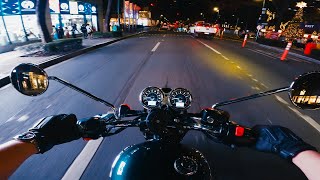 Triumph Bonneville T100  Riding Around BGC  Raw Sound  No Commentary  POV [upl. by Monk]