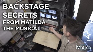 Matilda behind the scenes [upl. by Aivatal]