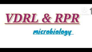 VDRL टेस्ट क्या होता है  VDRL test in hindi  Venerial Disease Research Laboratory Test [upl. by Einneb]