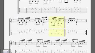 CARULLI GUITAR Tab  No 5 [upl. by Kcajyllib892]