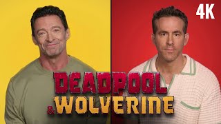 EPIC RAP BATTLE  Deadpool VS Wolverine  Ryan Reynolds VS Hugh Jackman Upscaled 4K [upl. by Attirb]