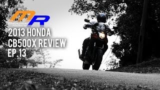 2013 Honda CB500X Review  Ep13 [upl. by Lysander]