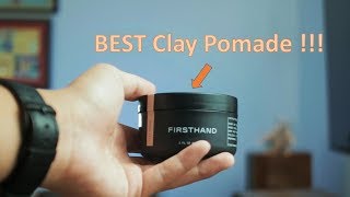 Firsthand Supply Clay Pomade  Review  The BEST [upl. by Allana]